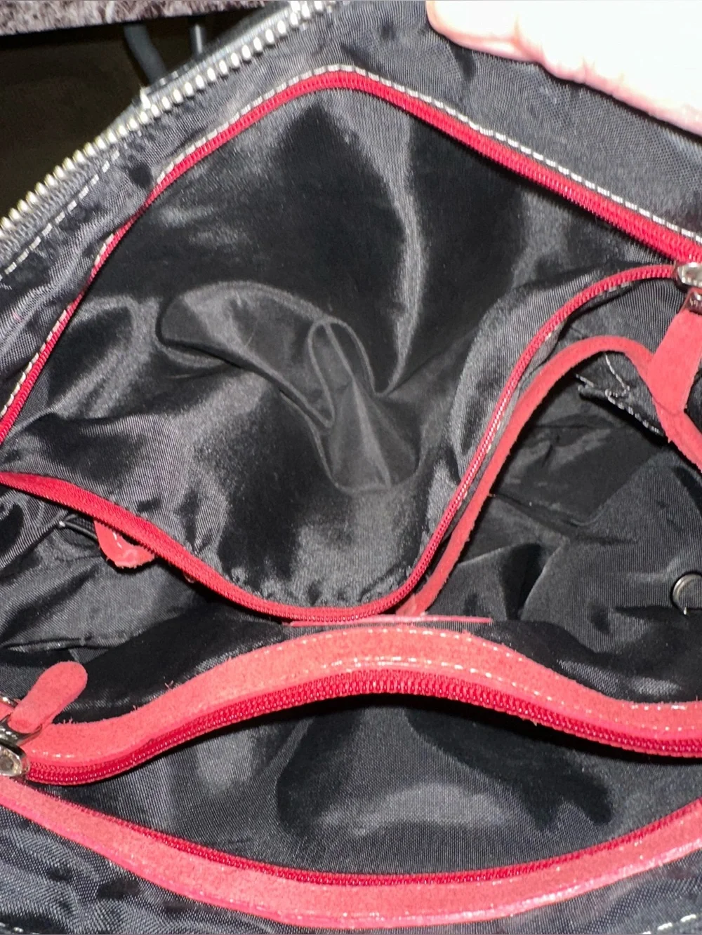 Classic Black Women's Shoulder Bag with Silver Hardware by Franklin Covey